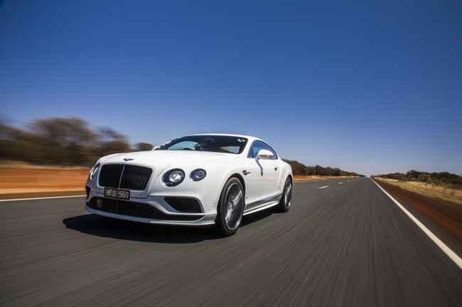 Bentley Continental Gt Speed Vmax In The Outback