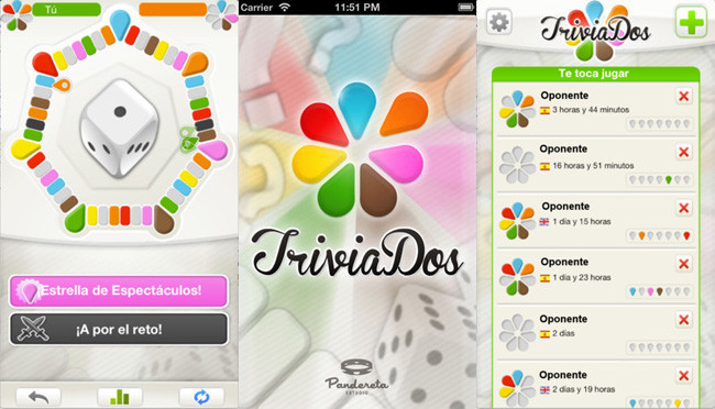 Juegos de mesa para iOS - trivial
