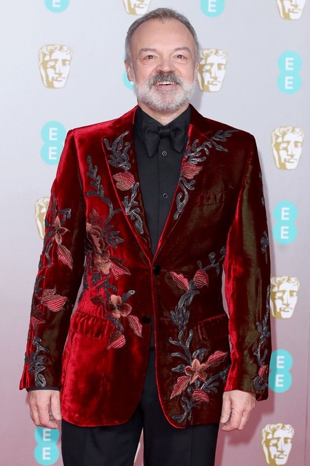 Graham Norton Baftas 2020 Red Carpet Alfombra Roja Trendencias Hombre 02