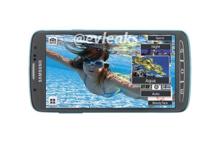 Galaxy S4 Active tendrá un modo fotográfico submarino y vendrá también en color aguamarina