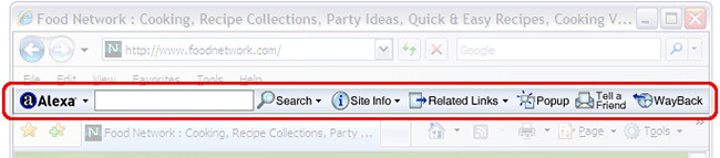 Alexa Rank - Alexa Toolbar