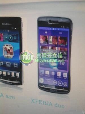 El SonyEricsson Xperia Duo se deja ver en una imagen, ¿real?
