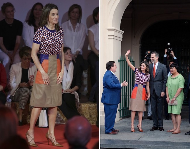 Letizia Ortiz Retro Hugo Boss