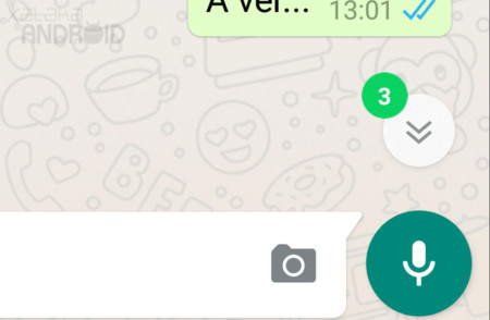 WhatsApp para Android estrena indicador de mensajes nuevos dentro de los chats