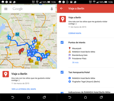 Google Maps integra, por fin, los mapas personalizados que creemos en Mis Mapas