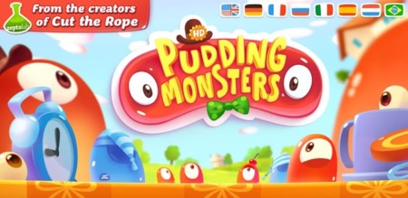 Pudding Monsters, ya disponible para Android lo nuevo de los creadores de Cut the Rope