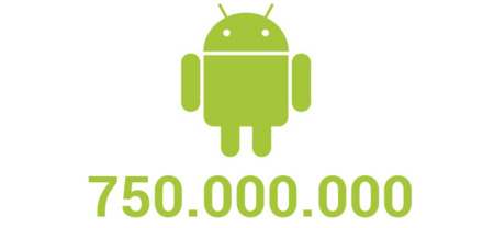 Ya hay más de 750 millones de dispositivos Android en el mundo