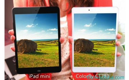 Colorfly CT781, un iPad mini más estrecho y más barato basado en Android es el tablet más fino del mundo