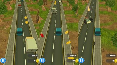 The Getaway: Traffic Racer 3D, simplicidad y velocidad para huir de la policía