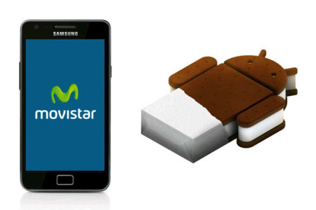 Samsung Galaxy SII (Movistar) se actualiza a Ice Cream Sandwich