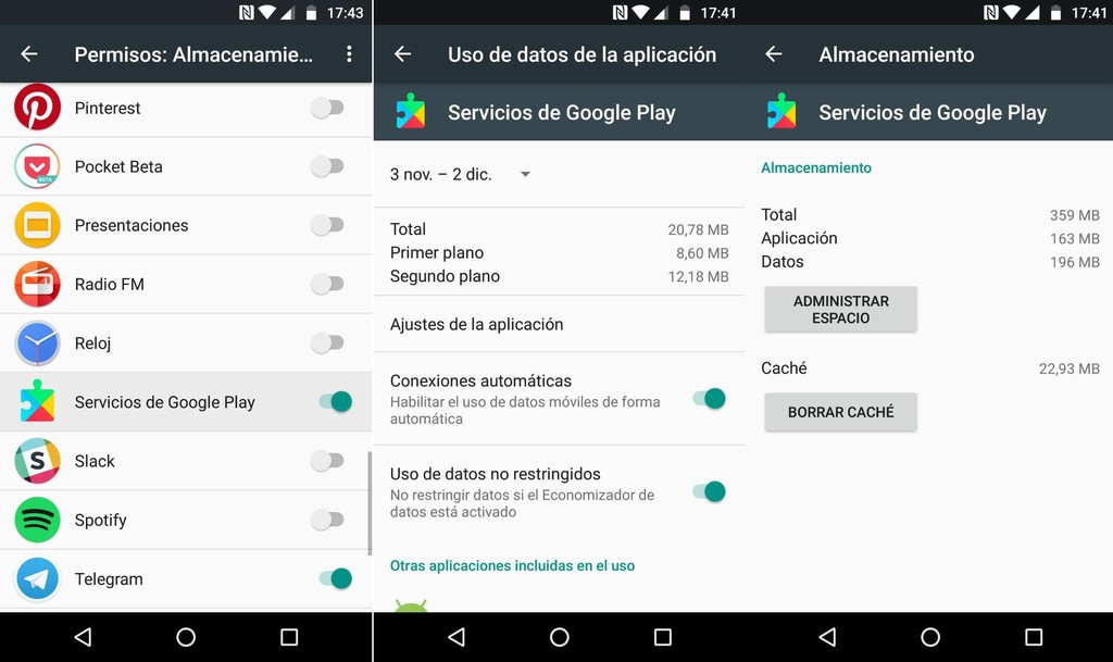 Servicios Google Play Error