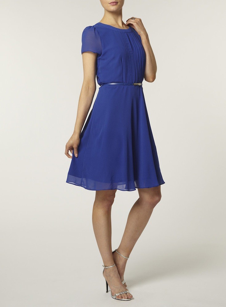 Vestido azul klein Vestido azul klein