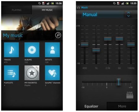 ¿Recibirá la gama Xperia un nuevo reproductor musical con Ice Cream Sandwich?