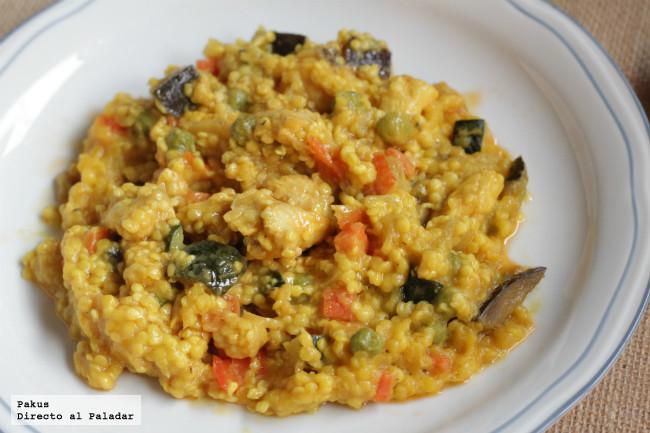 Minevera Cuscus Detalle Pollo Y Verduas 1