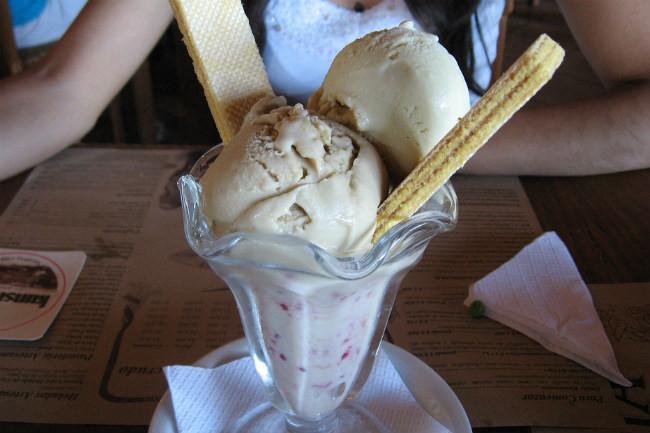 Helado de cerveza