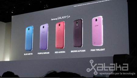 Samsung amplía la gama de colores del Galaxy S4