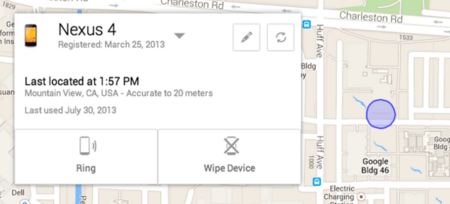 Google te ayudará a encontrar tu teléfono o borrar su contendo si lo pierdes con Android Device Manager
