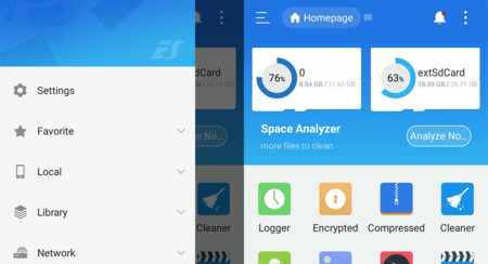 ES File Explorer renueva su interfaz tras el fiasco del Charging Boost