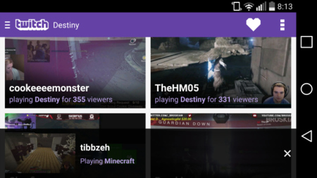 Twitch se actualiza para traer un minireproductor y un nuevo modo de sólo audio