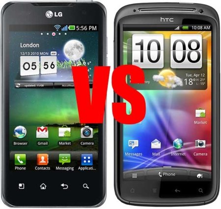 LG Optimus 2X vs HTC Sensation, comparando su grabación de vídeo