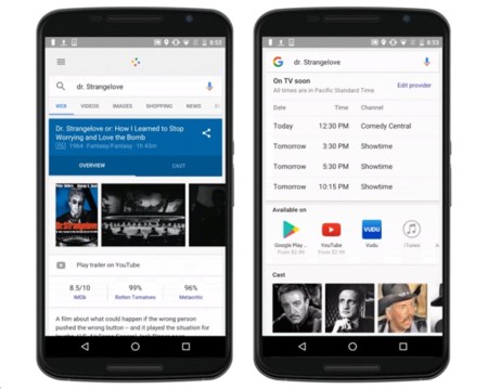 El buscador de Google se convierte en la guía de la tele