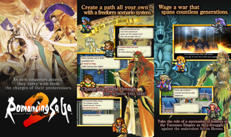 Square Enix lanza Romancing SaGa 2 por primera vez en occidente, y ya lo puedes jugar en tu Android