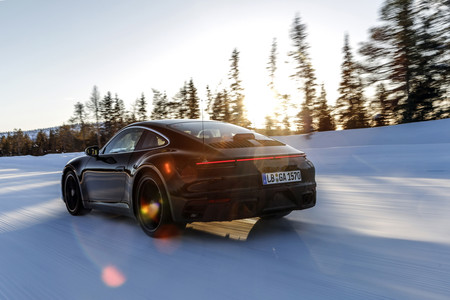 Porsche 911 2019, mulas de pruebas