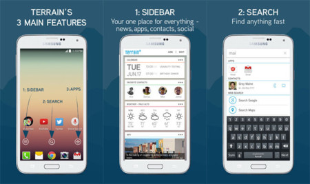 Terrain Home, ya disponible el lanzador de aplicaciones inteligente financiado por Samsung