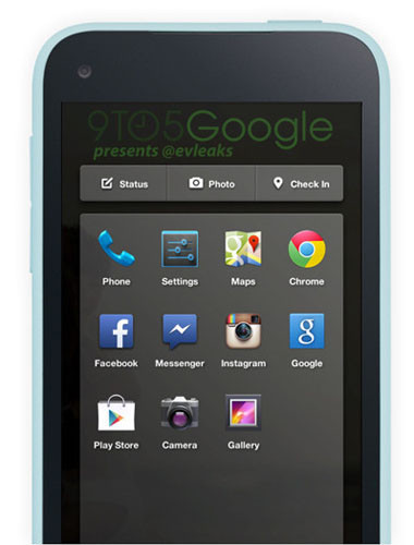Facebook Home, primeras imagenes del lanzador de aplicaciones que estrenará el HTC first