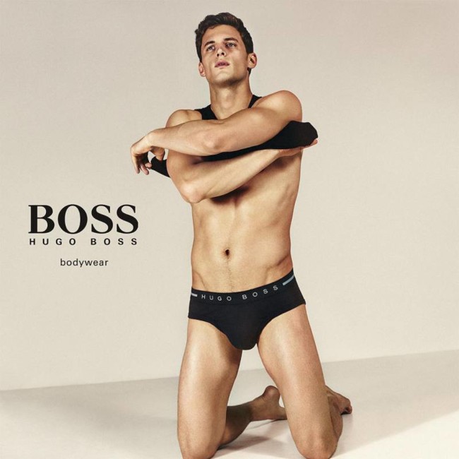Garrett Neff Hugo Boss Fall Winter 2015 Underwear Campaign 001