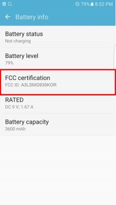 Galaxy S7 Edge Battery
