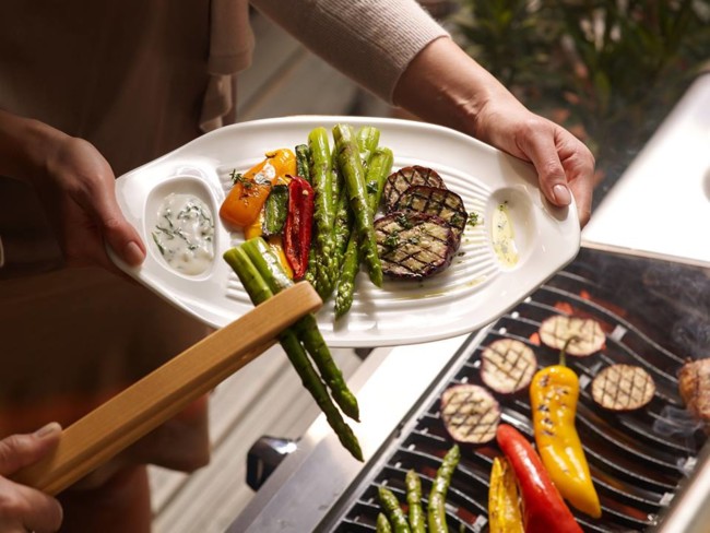 null Vajilla para barbacoa