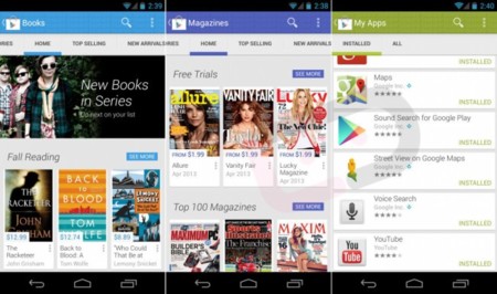 Así podría ser Google Play Store 4.0