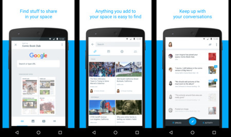 Google está probando Spaces, una nueva aplicación de mensajería para grupos