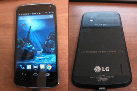 Nuevas imágenes del LG Nexus y especificaciones técnicas al descubierto