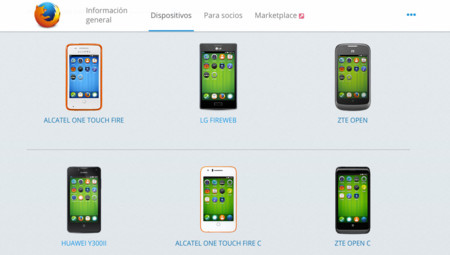 Firefox Os Dispositivos