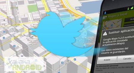 Google Maps 5.2.0 para Android, actualización con la que podrás notificar tu estado en Twitter