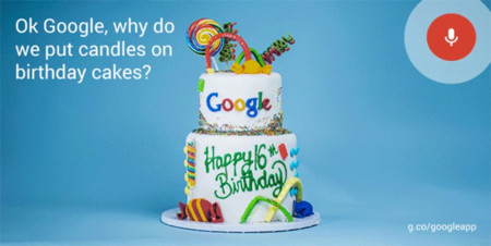 La imagen de la semana: La tarta con piruletas del 16 cumpleaños de Google