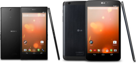 Google anuncia los Sony Xperia Z Ultra y LG G Pad 8.3 Google Play Edition para Estados Unidos