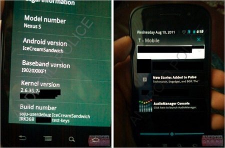 Ice Cream Sandwich, se deja ver la siguiente versión de Android