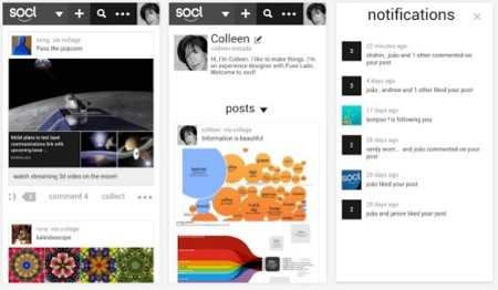 Socl, la red social de Microsoft, llega a Android