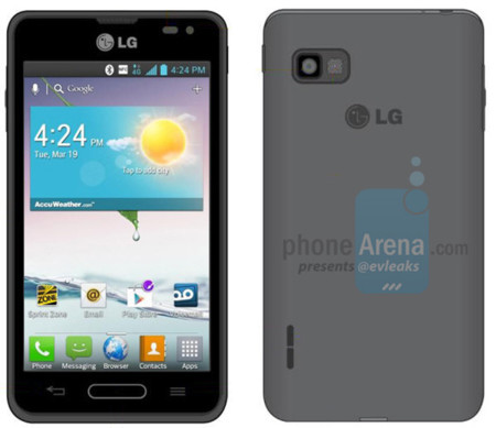 Un LG Optimus F3 se deja ver en un render filtrado