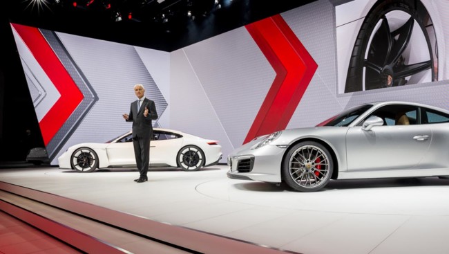 Porsche Frankfurt Autoshow 2015
