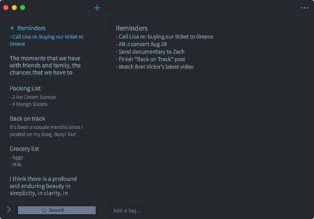 Dark Theme Mac
