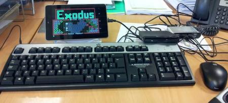 El hackeo definitivo del Nexus 7: teclado, ratón y disquetera para jugar al Ultima