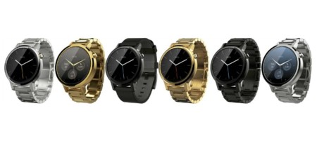 Así podría lucir la colorida gama del nuevo Moto 360 según EvLeaks