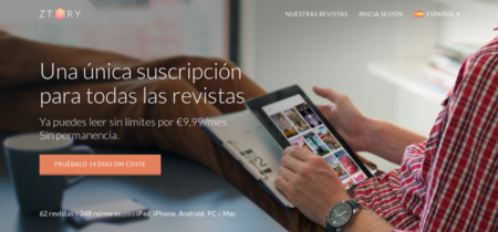 Llega a España el servicio Ztory, la tarifa plana de revistas digitales
