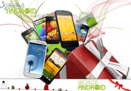Los mejores móviles Android para regalar estas navidades de 2013