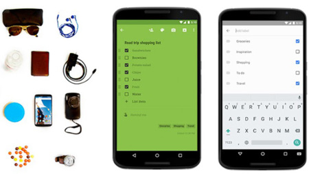 Google Keep 3.1 para Android, ahora con etiquetas y recordatorios recurrentes