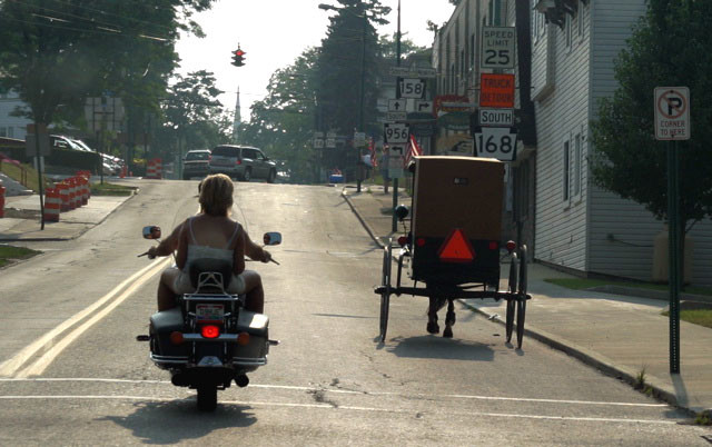Amish Vs Modern Transportation